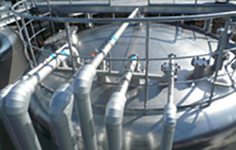 Reuse of water recycled at each stage of cleaning stored in 200-ton tanks