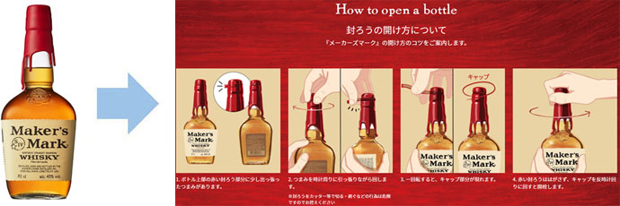 How to open a bottle